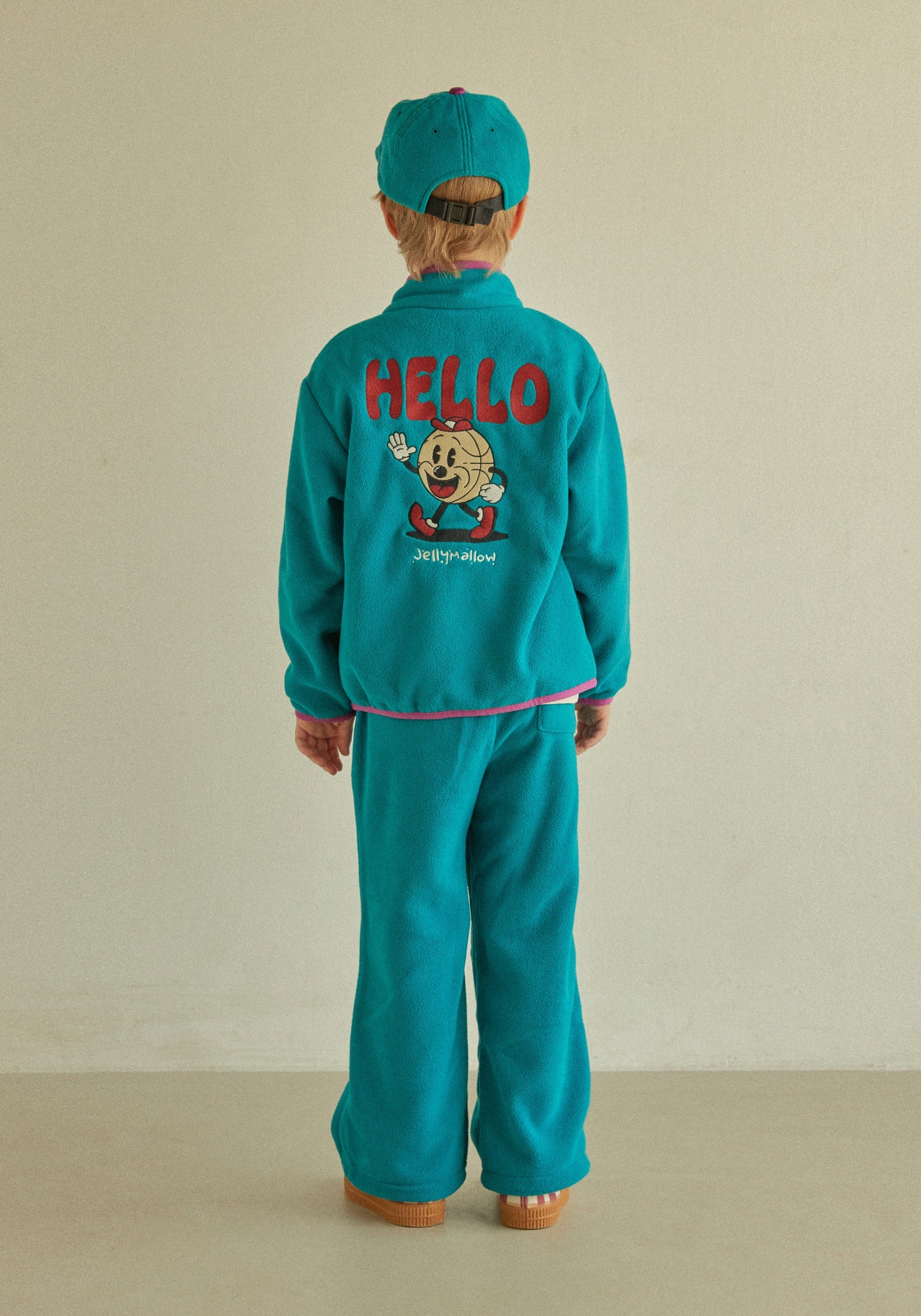 Bluza polarowa rozpinana Hello rozm. 140cm /  10-11y bébé concept BÉBÉ Concept 