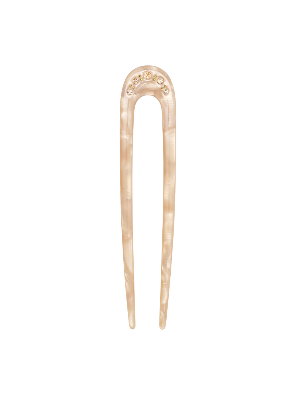 Sunny Crystal Hair Pin Almond ALMOND MOP