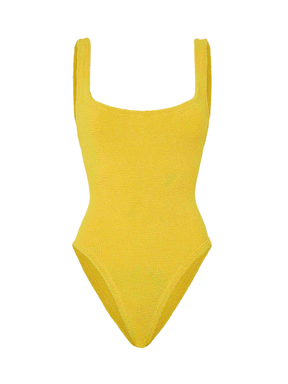 Jednoczęściowy kostium kąpielowy Square Neck SUNFLOWER