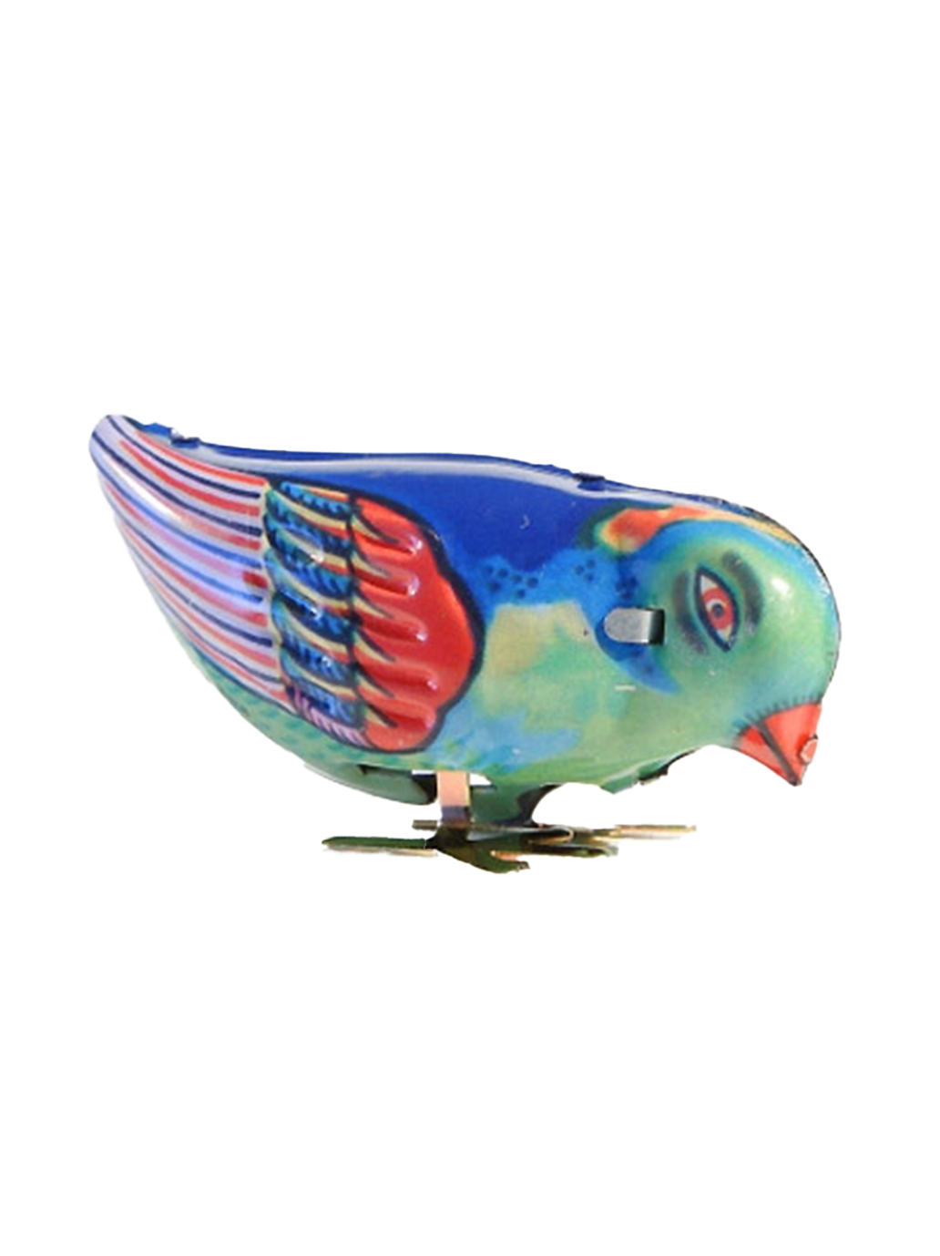 Blaszana retro zabawka Ptaszek Die Blechfabrik BÉBÉ Concept 