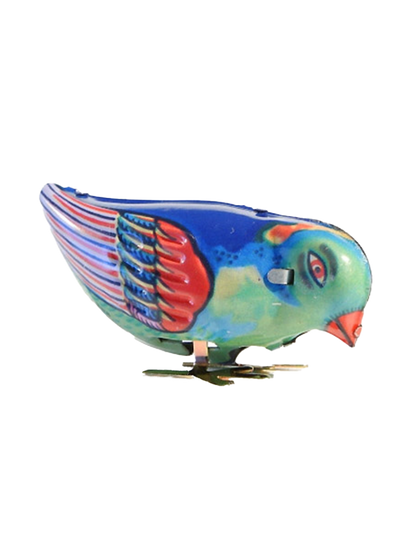 Blaszana retro zabawka Ptaszek Die Blechfabrik BÉBÉ Concept 