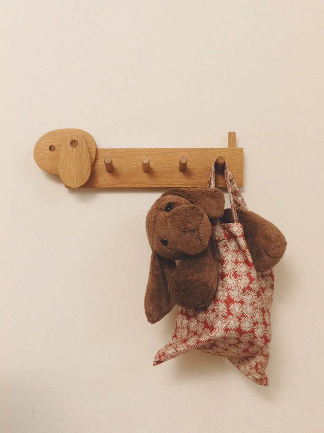 Drewniany wieszak Pies Minor Things BÉBÉ Concept 