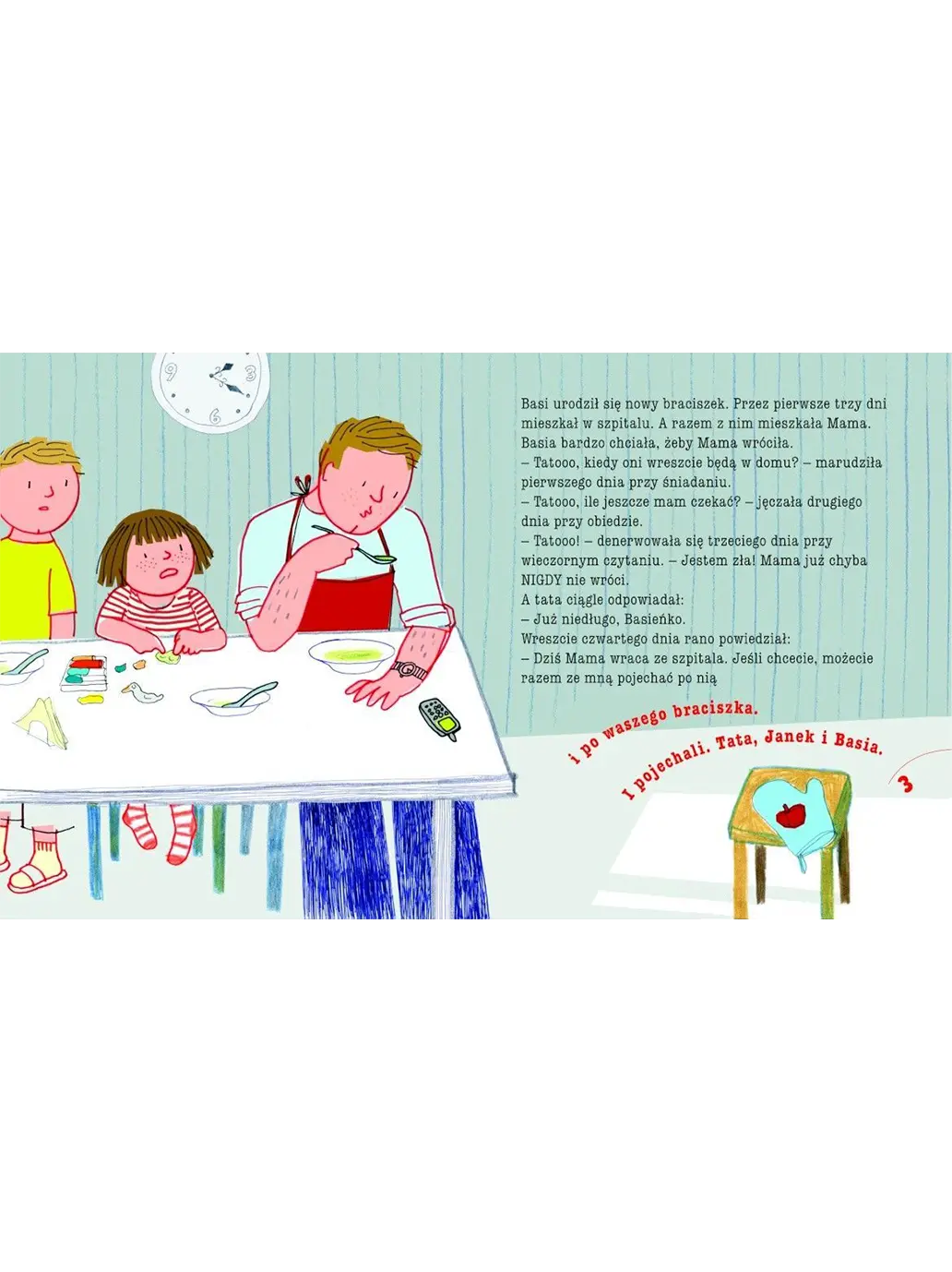 Basia i nowy braciszek Wydawnictwo Harper BÉBÉ Concept