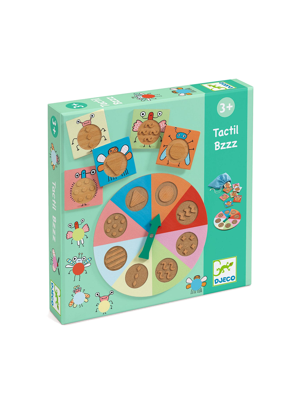 Gra edukacyjna Tactil-Bzzz Djeco BÉBÉ Concept