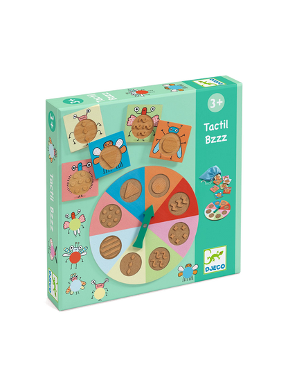 Gra edukacyjna Tactil-Bzzz Djeco BÉBÉ Concept