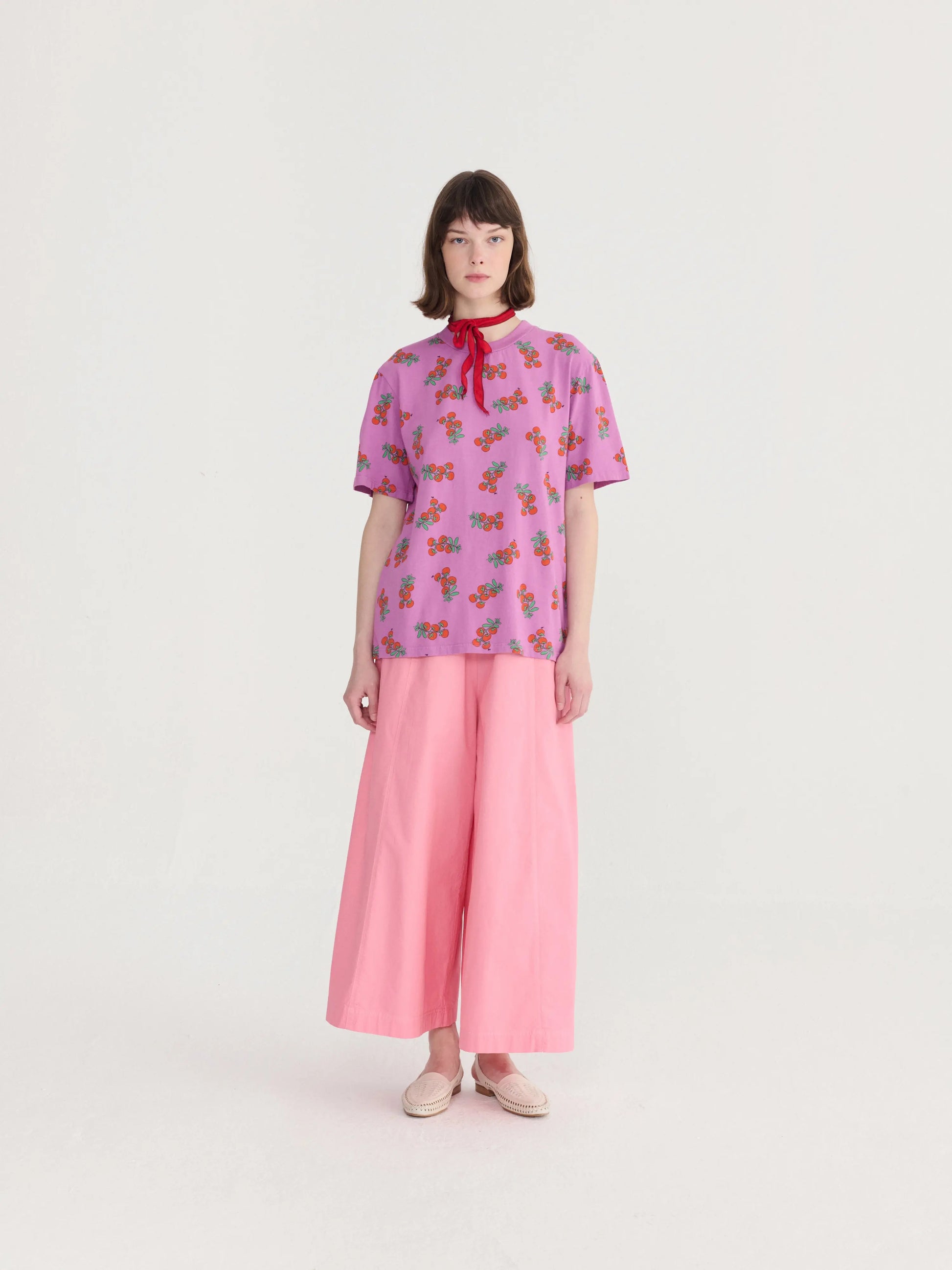Tomatoes print fitted T-shirt Bobo Choses BEBE Concept 