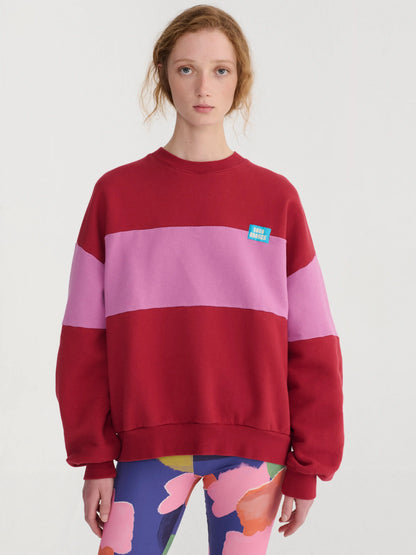 Color block relaxed sweatshirt Bobo Choses BEBE Concept 