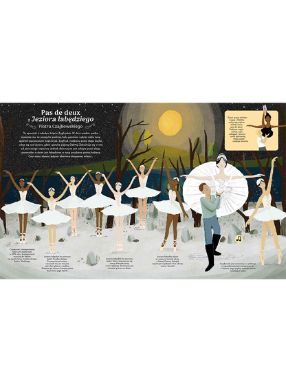 Poznajemy balet. Opowieść muzyczna Wydawnictwo Harper BÉBÉ Concept