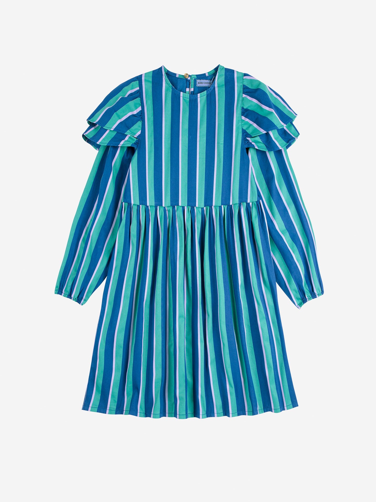 Striped woven dress Kids Bobo Choses BÉBÉ Concept 