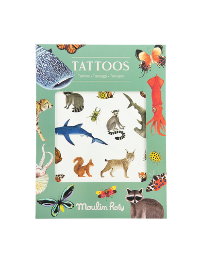 Zmywalne tatuaże Moulin Roty BÉBÉ Concept 
