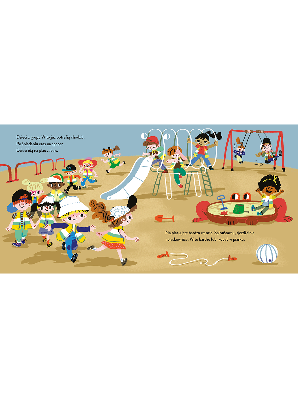 Jano i Wito. Idzie do żłobka Wydawnictwo Mamania BÉBÉ Concept 