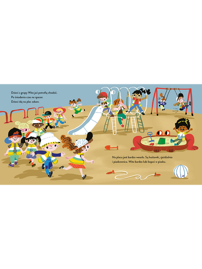 Jano i Wito. Idzie do żłobka Wydawnictwo Mamania BÉBÉ Concept 