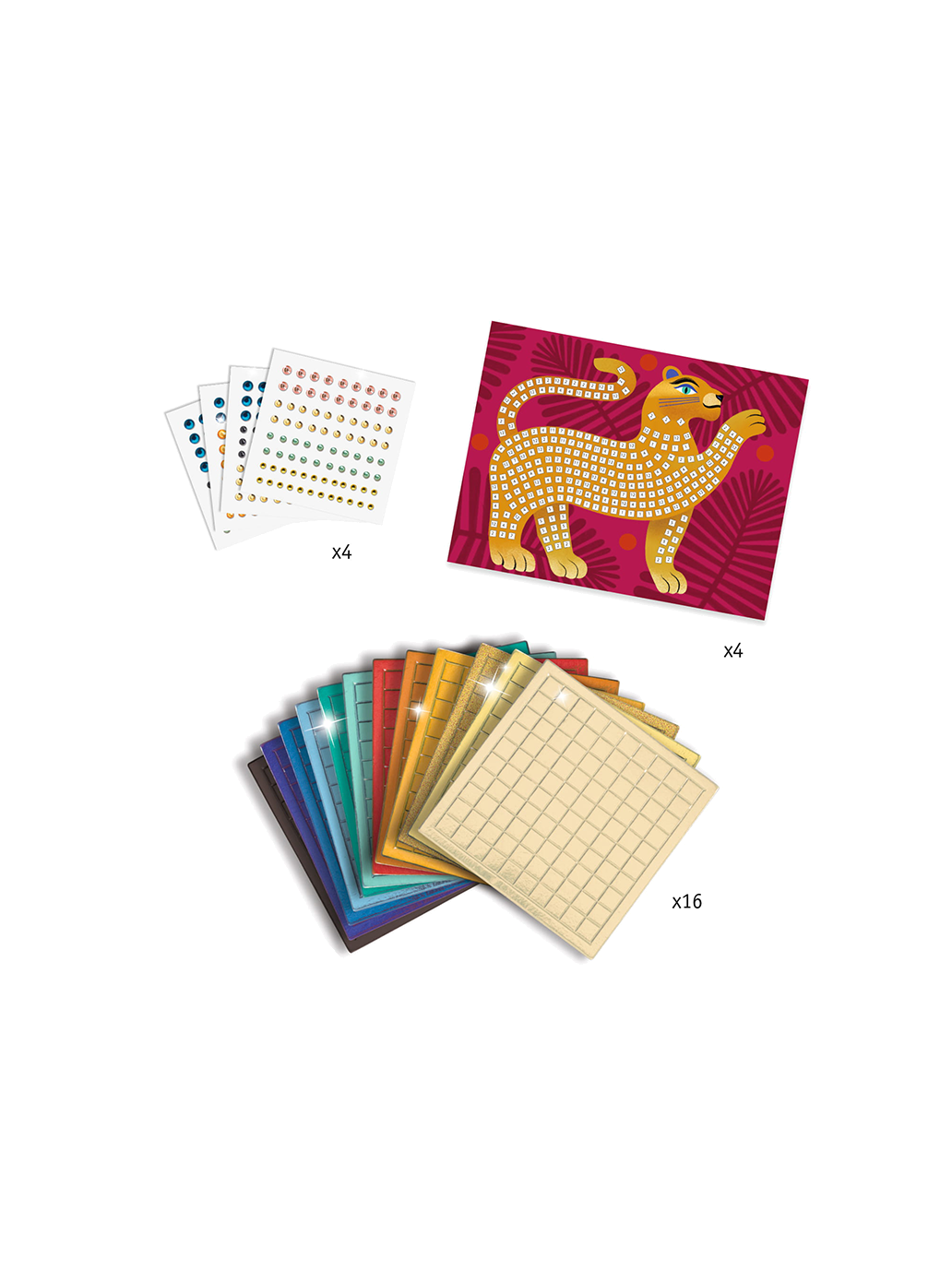 Wyklejanka mozaika Djeco BÉBÉ Concept