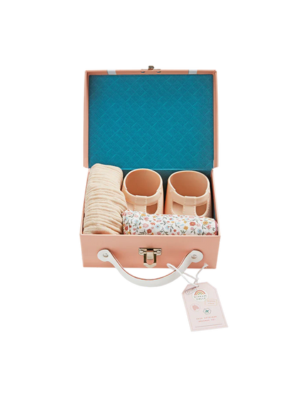 Mini walizka z ubrankami dla lalki Olli Ella BÉBÉ Concept