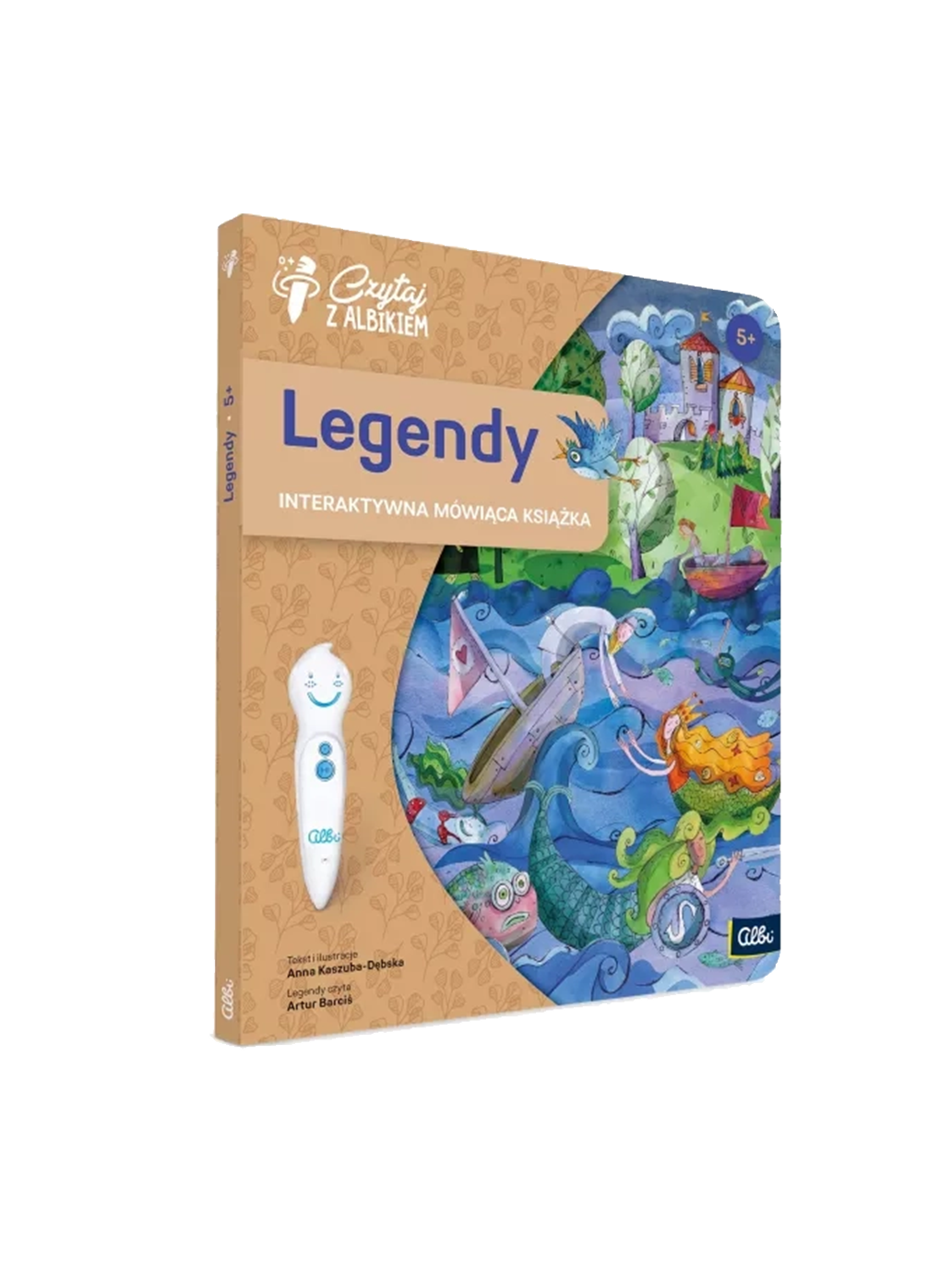 Legendy. Książka interaktywna Albi BÉBÉ Concept 