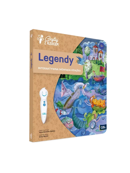 Legendy. Książka interaktywna Albi BÉBÉ Concept 