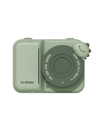 Aparat cyfrowy z drukarką dla dzieci Zoo Print The Zoofamily BÉBÉ Concept 