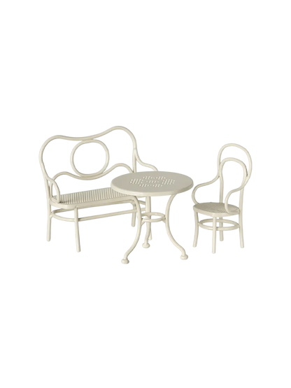 Zestaw miniaturowych mebli Cafe Set Small Maileg BEBE Concept 