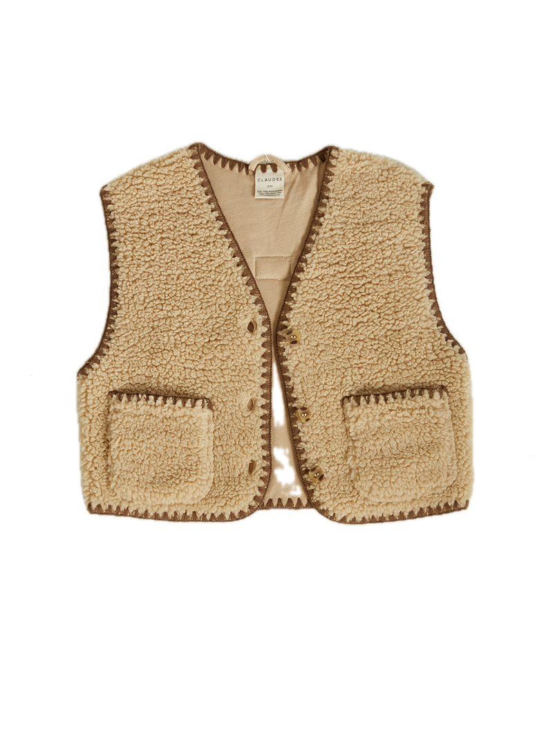 Kamizelka Amos Sand Folk Gilet Claude&Co BÉBÉ Concept 