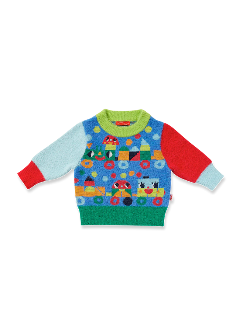 Sweter z kolorowym wzorem Halcyon Nights BÉBÉ Concept 