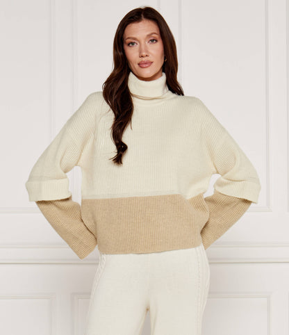 OUTLET Wełniany sweter damski | rozm. S bébé concept BÉBÉ Concept 