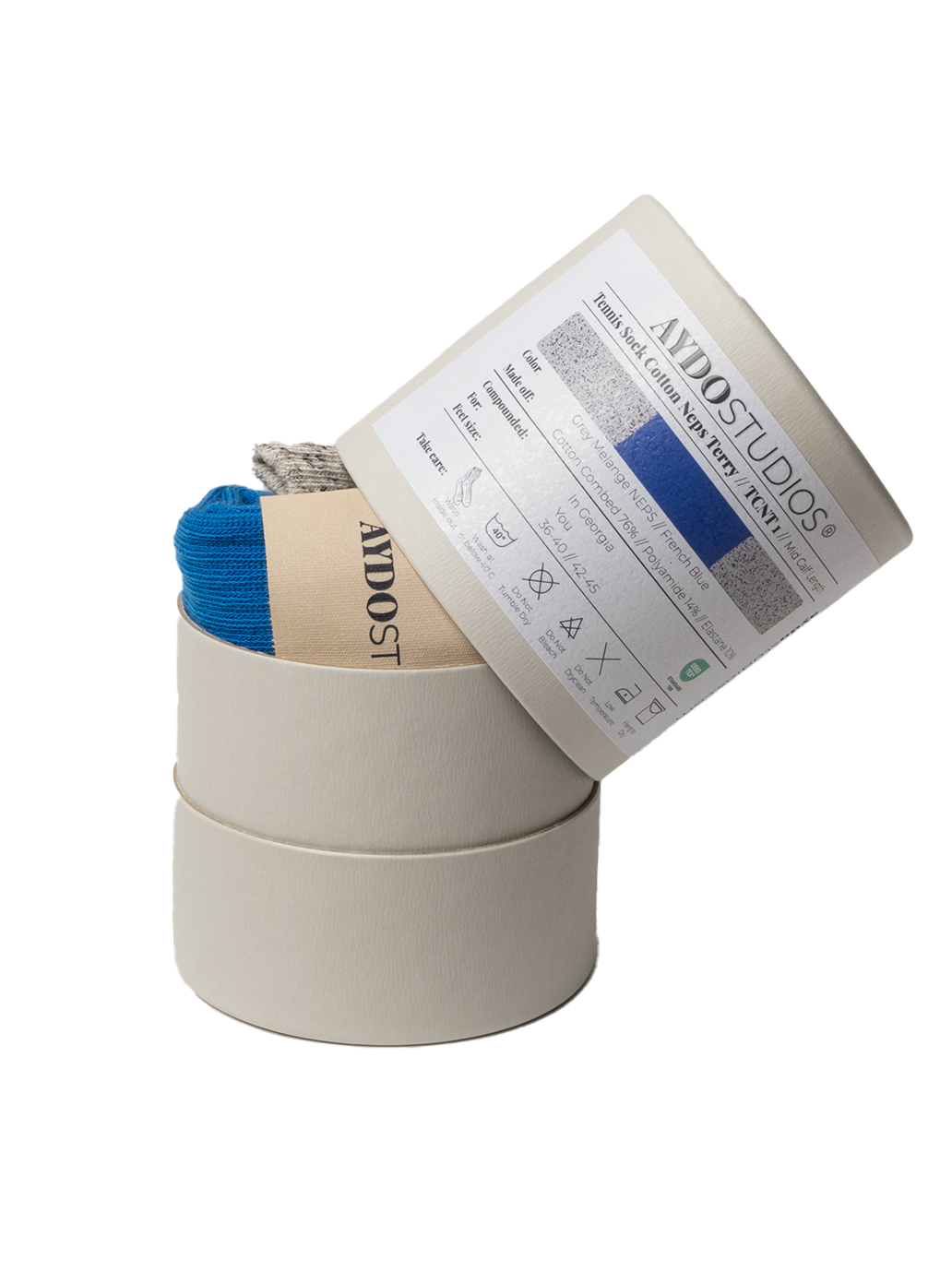 OUTLET Skarpetki unisex Tennis Terry z bawełny | rozm. 42-45 bébé concept BÉBÉ Concept 