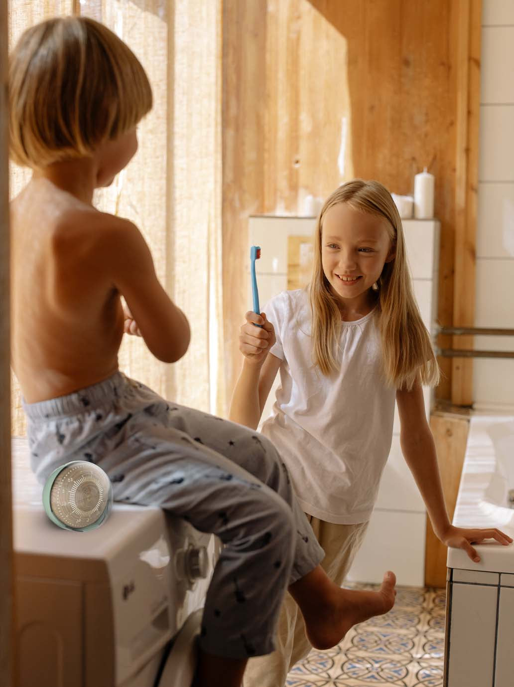 Analogowy timer dla dzieci Kidytimer Kidywolf BÉBÉ Concept 