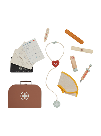 Zestaw do zabawy w weterynarza Dinkum Vet Set Olli Ella BÉBÉ Concept