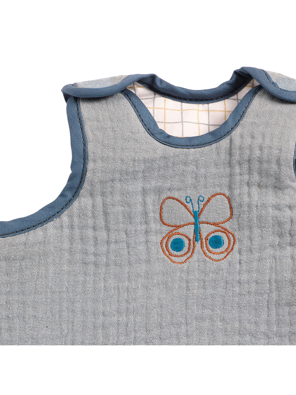 Muślinowy śpiworek do spania dla lalki Pomea Djeco BÉBÉ Concept 