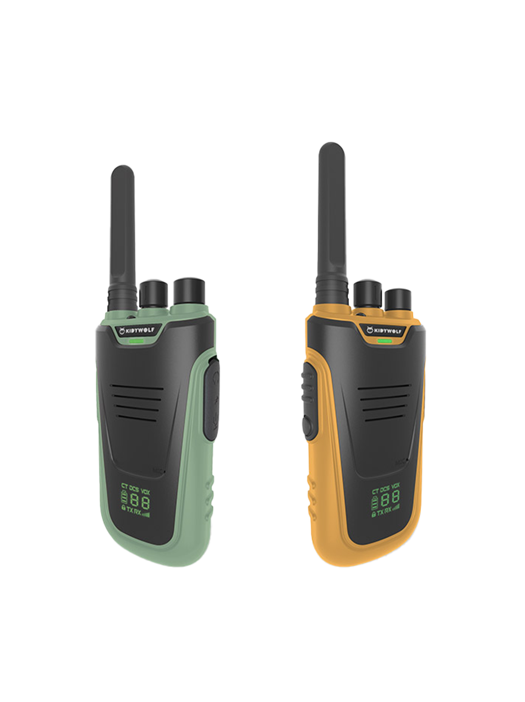 Zestaw krótkofalówek Kidytalk walkie talkie Kidywolf BÉBÉ Concept 