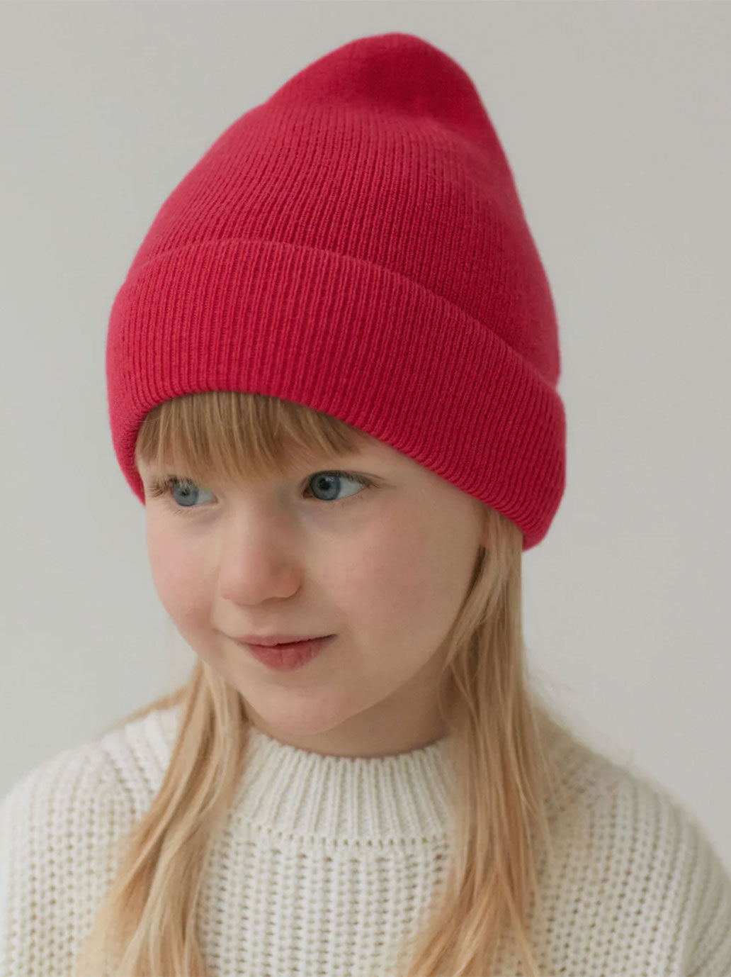 Cienka czapka z wełny merino Fine Mille Family BÉBÉ Concept 