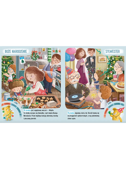 Feluś i Gucio świętują Wydawnictwo Nasza Ksiegarnia BÉBÉ Concept