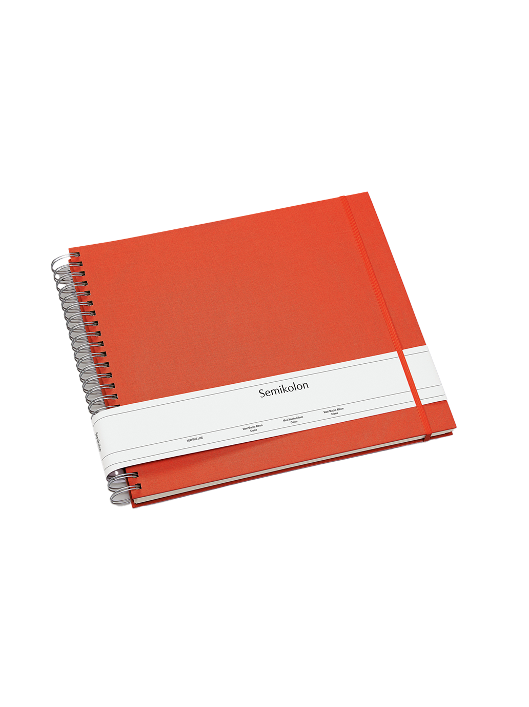 Album fotografico Mucho Maxi con pagine color crema ORANGE