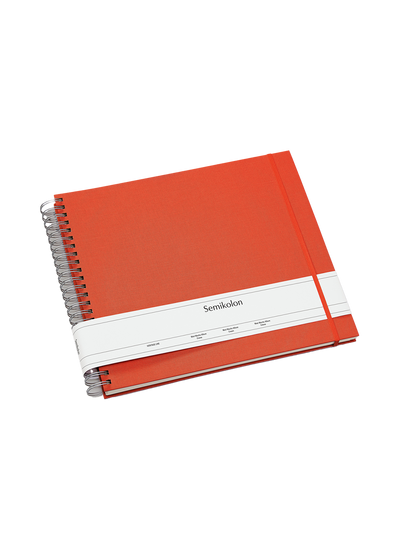 Álbum de fotos de páginas crema Mucho Maxi ORANGE