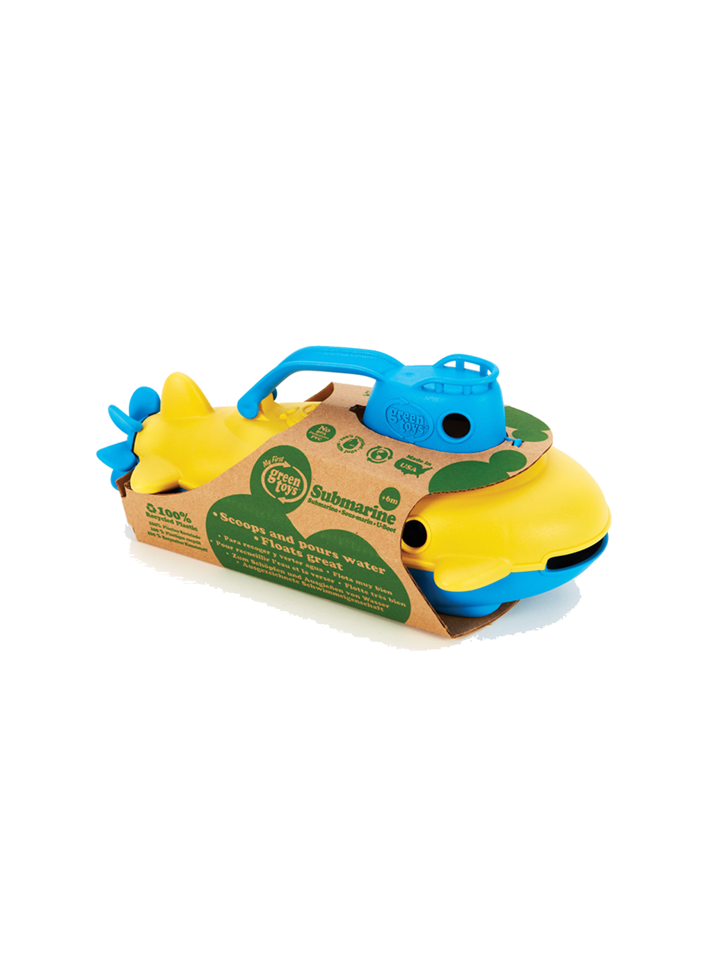 Łódź podwodna z Bio Plastiku Green Toys BÉBÉ Concept