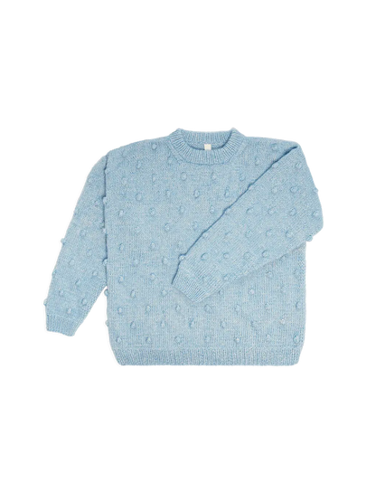 Sweter damski z wełny merino Popcorn Mille Family BEBE Concept 