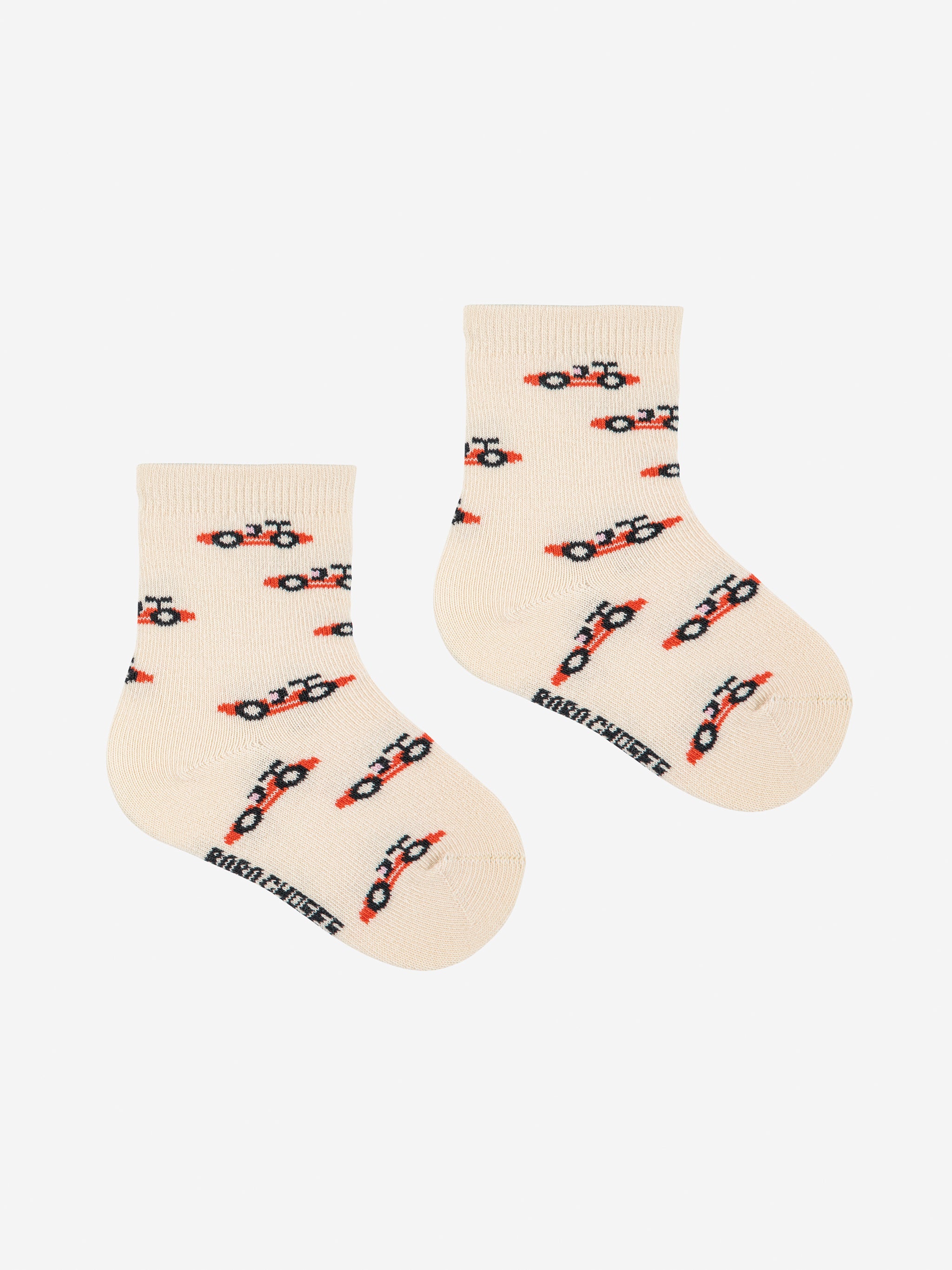 Race Car all over short socks pack Bobo Choses BÉBÉ Concept 