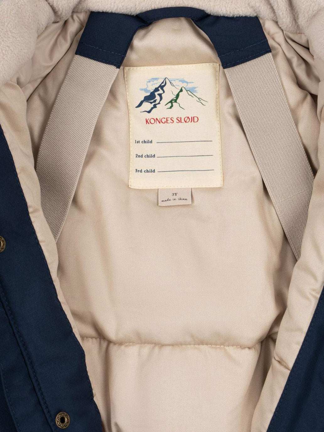 Zimowy kombinezon Nohr snowsuit solid Konges Slojd BÉBÉ Concept 