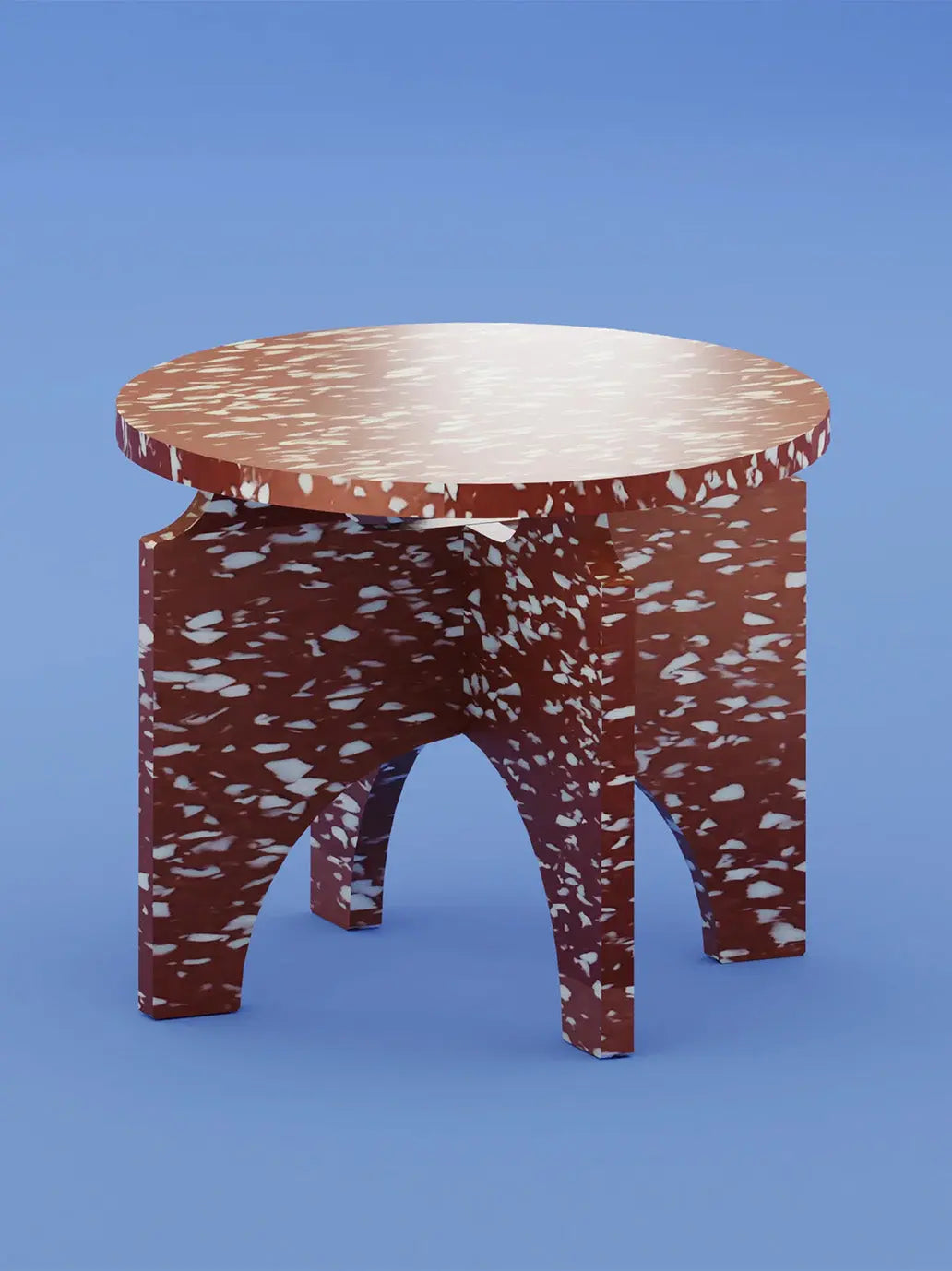 Stołek z eko tworzywa Round Stool Tiny M1N1 Minimono BÉBÉ Concept 