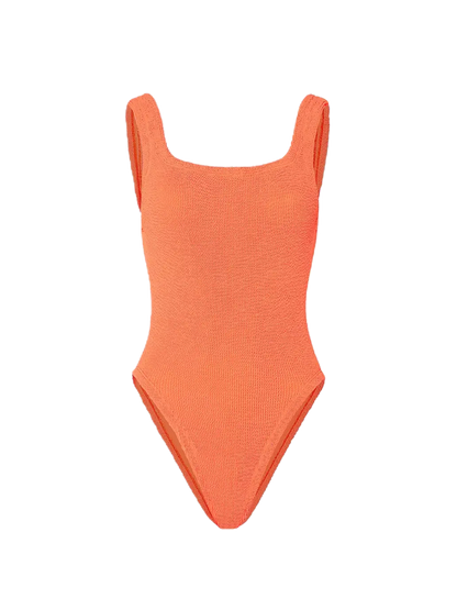 Jednoczęściowy kostium kąpielowy Square Neck Hunza G BÉBÉ Concept 