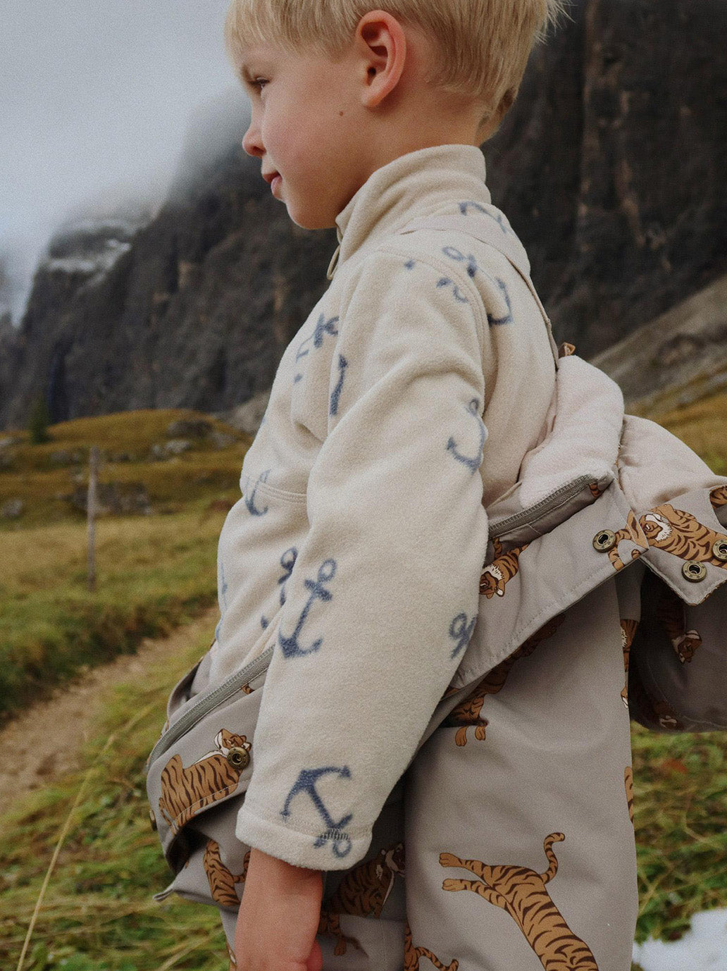 Bluza polarowa Tavi fleece sweatshirt Konges Slojd BÉBÉ Concept 