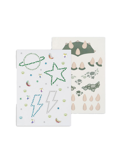 Zestaw tatuaży i naklejek do ozdabiania ciała Konges Slojd BÉBÉ Concept 