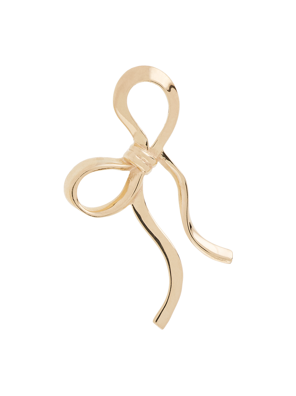 Złota zawieszka Queen's Bow Charm Anna + Nina BÉBÉ Concept 