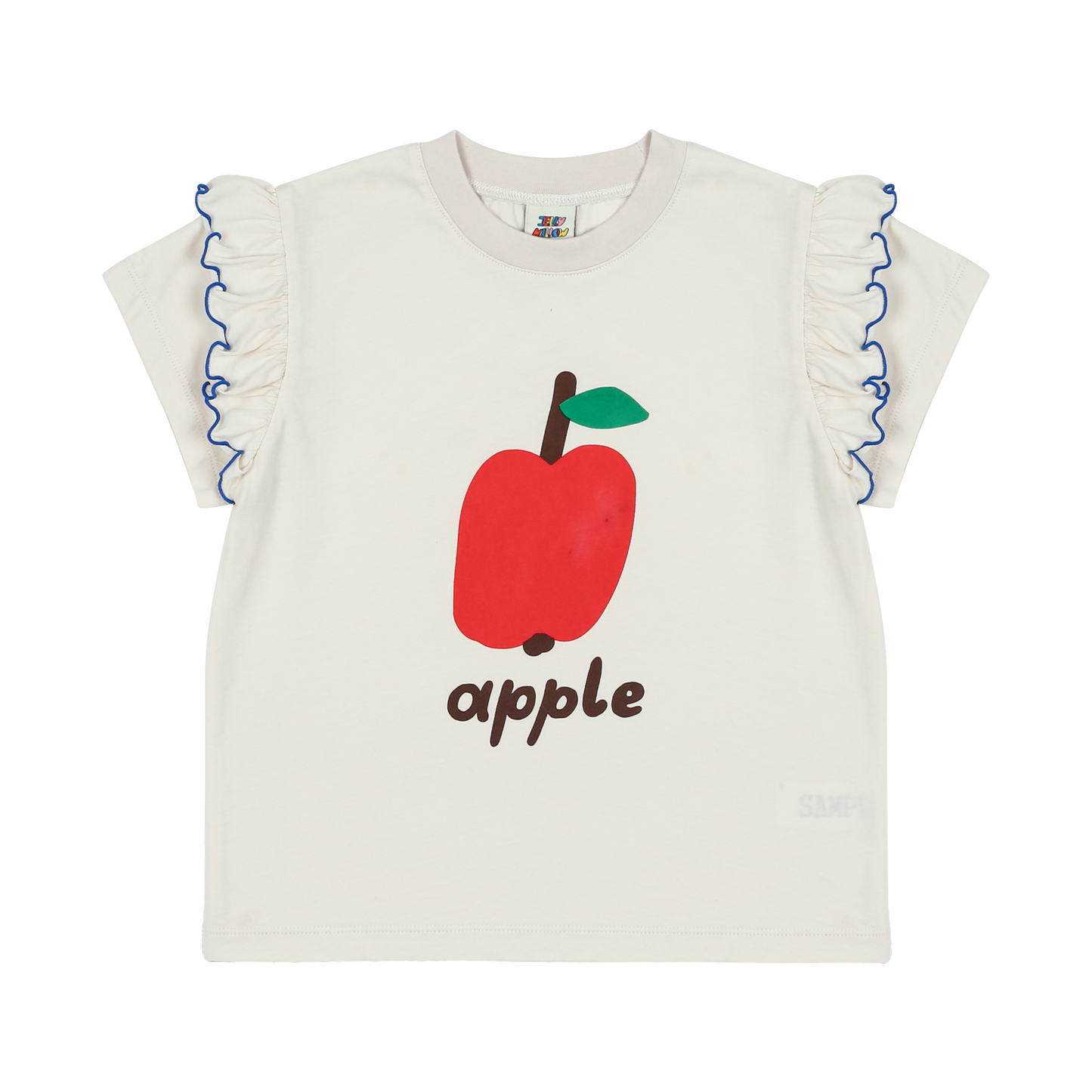 Koszulka Apple Frill T-shirt Jelly Mallow BÉBÉ Concept 