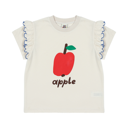 Koszulka Apple Frill T-shirt Jelly Mallow BÉBÉ Concept 