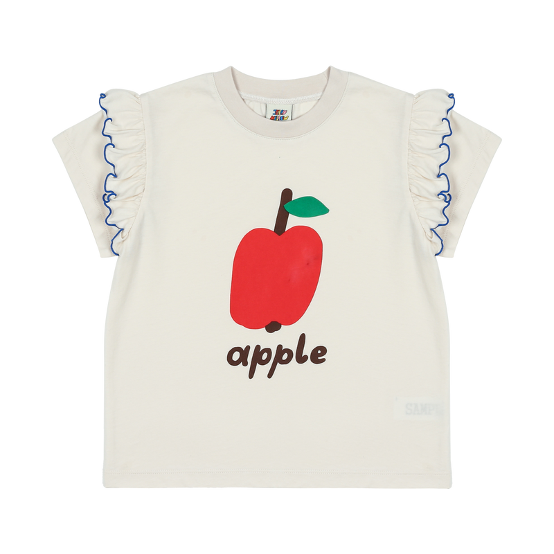 Koszulka Apple Frill T-shirt Jelly Mallow BÉBÉ Concept 