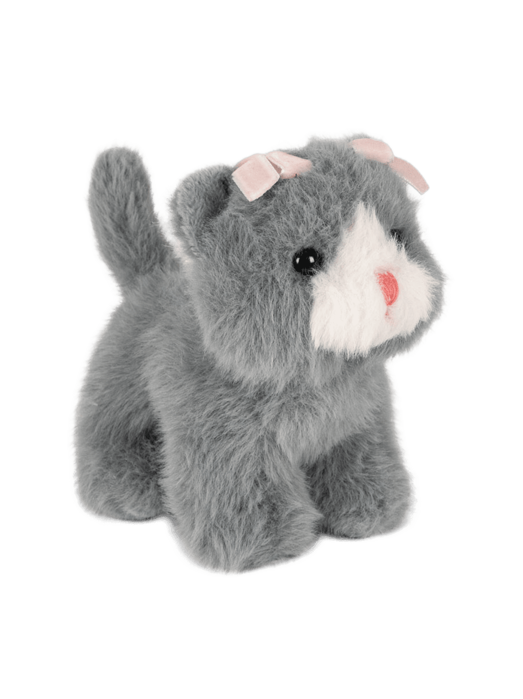 Mini przytulanka Szary Kot Baby Animal Konges Slojd BÉBÉ Concept 