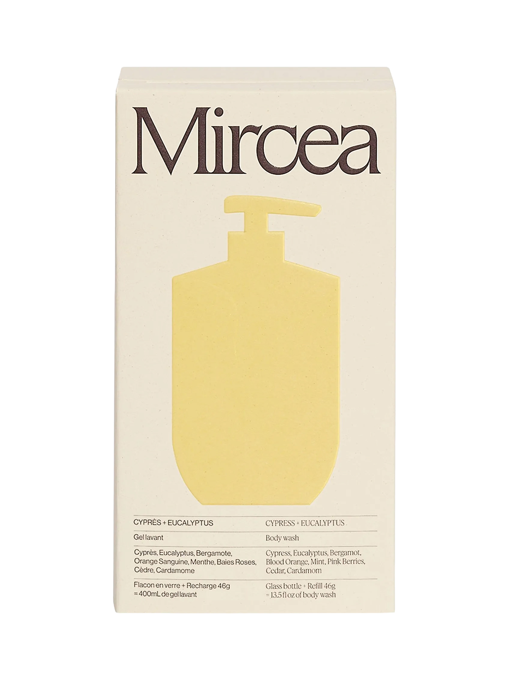 Hand & Body Wash 400 ml Mircea BÉBÉ Concept 