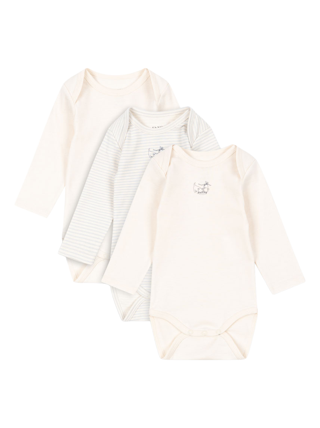Fanga Fio stripe 3 pack ls body Konges Slojd BÉBÉ Concept 