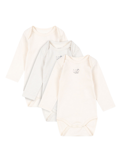 Fanga Fio stripe 3 pack ls body Konges Slojd BÉBÉ Concept 